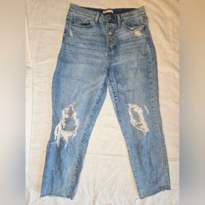 SO button fly curvy mom jean sz 9/29